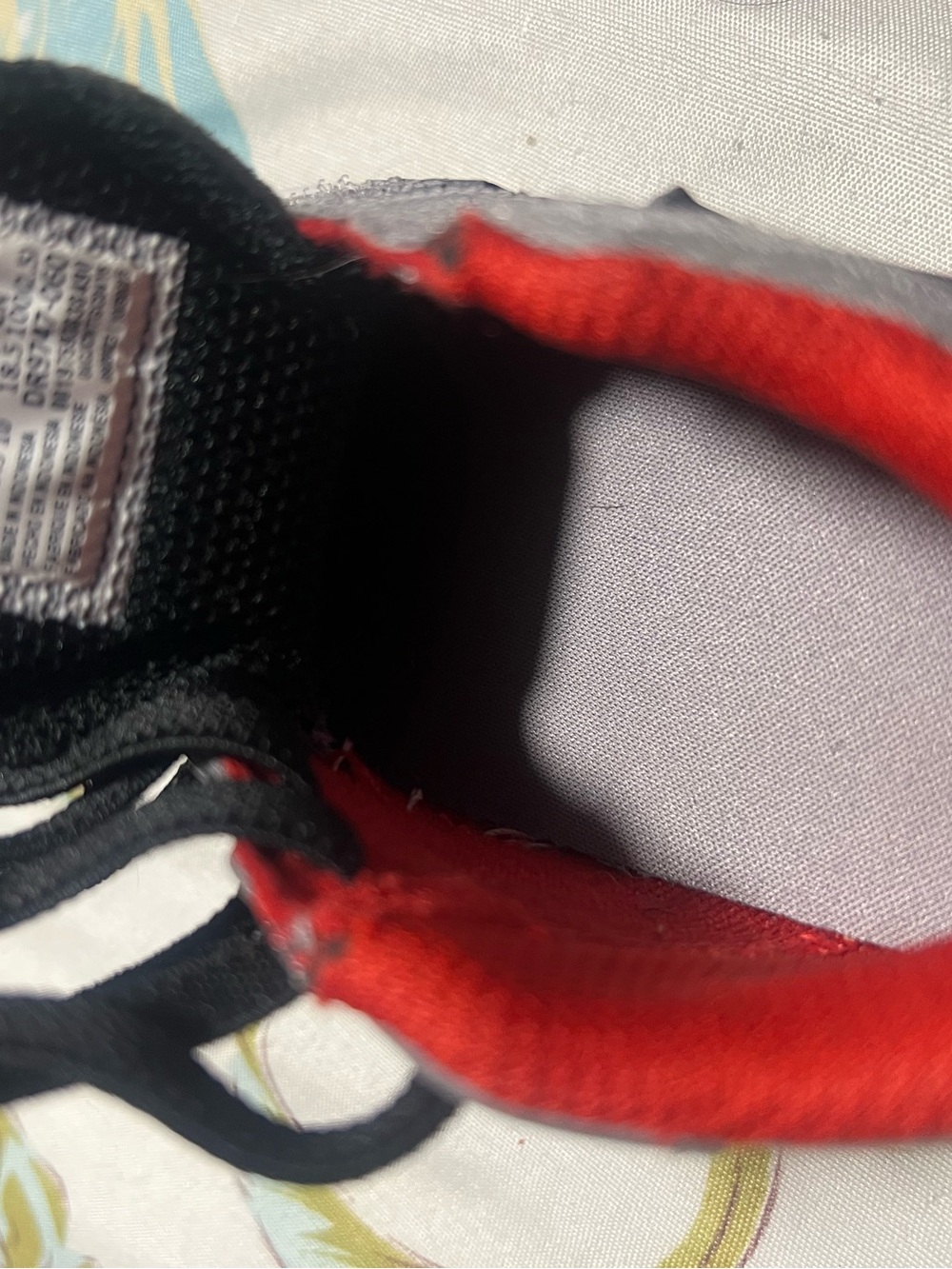 Kids Red and Black Lace-Up Sneakers - Michael Jordan
